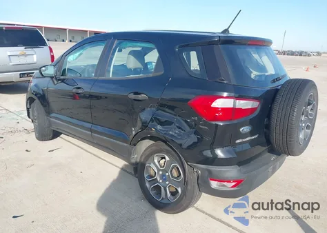 2018 Ford Ecosport S from USA, damaged, VIN MAJ3P1RE9JC206193